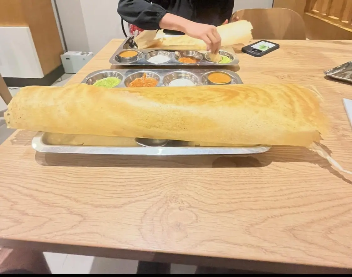 Dosa is BIG