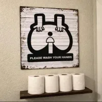 Wash your hands..