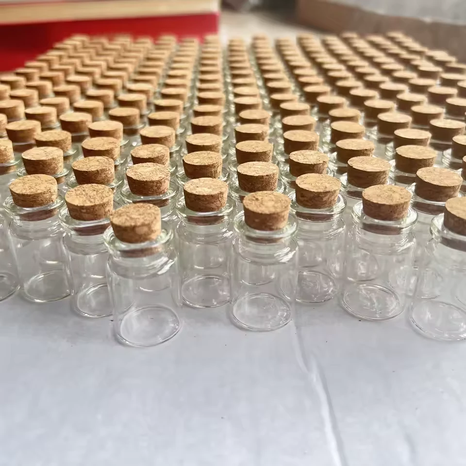 glass bottles